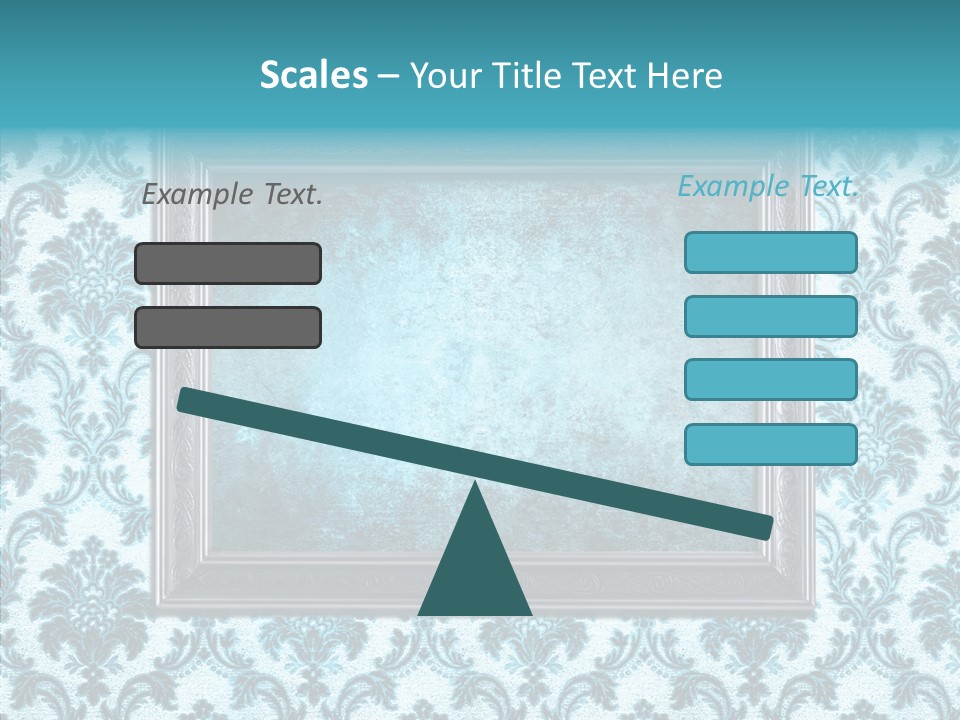 Burnt Pattern Art PowerPoint Template