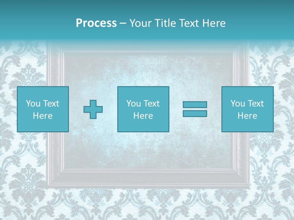 Burnt Pattern Art PowerPoint Template