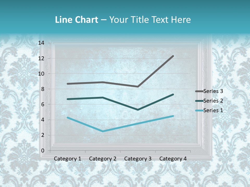 Burnt Pattern Art PowerPoint Template