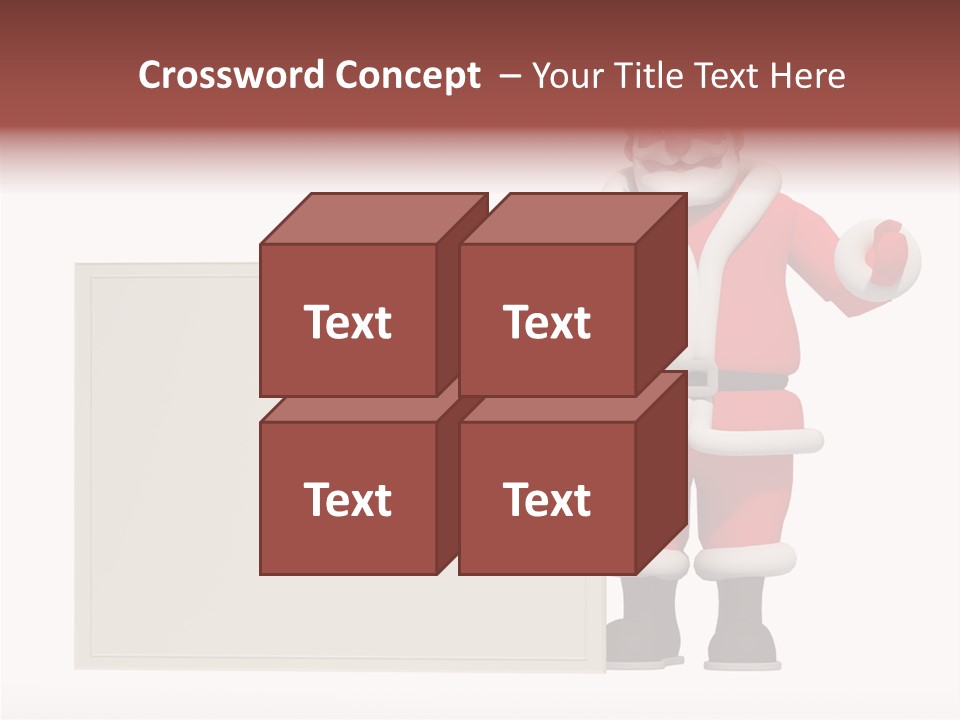 Abstract Cute Holiday PowerPoint Template