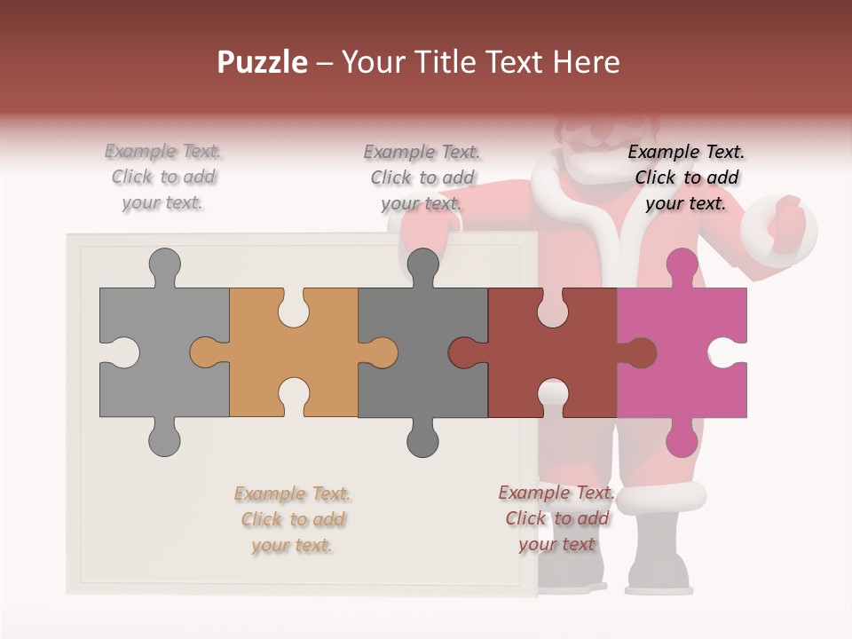 Abstract Cute Holiday PowerPoint Template