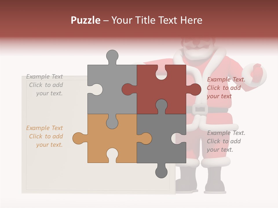 Abstract Cute Holiday PowerPoint Template