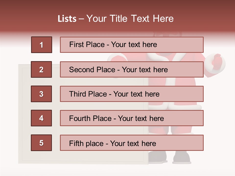 Abstract Cute Holiday PowerPoint Template