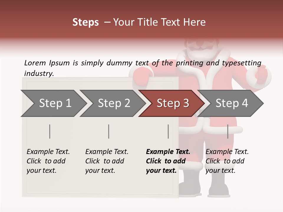 Abstract Cute Holiday PowerPoint Template