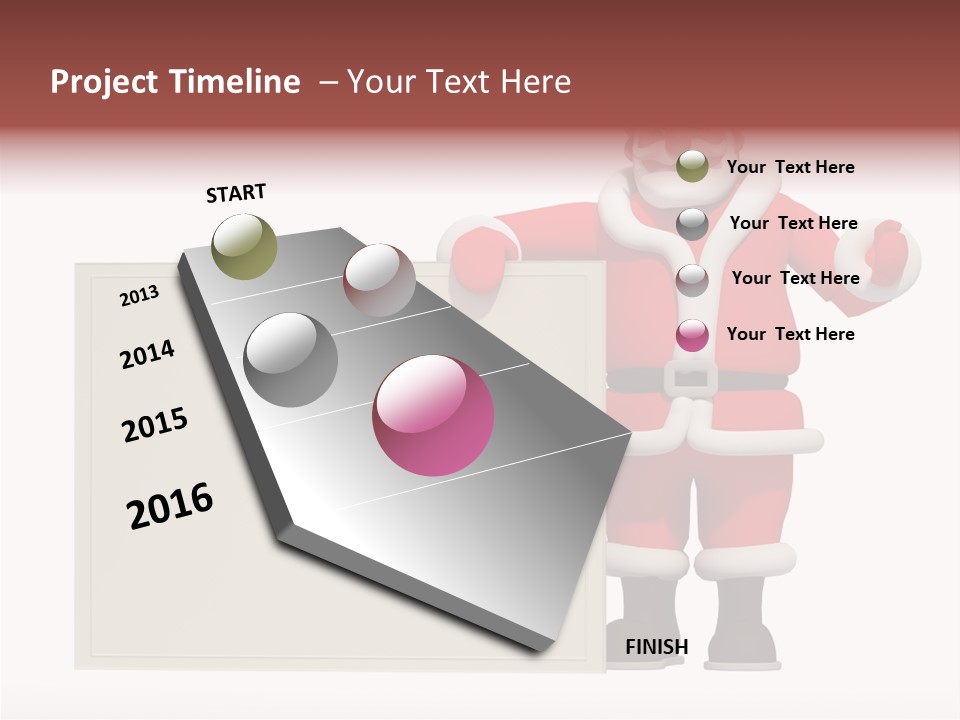 Abstract Cute Holiday PowerPoint Template