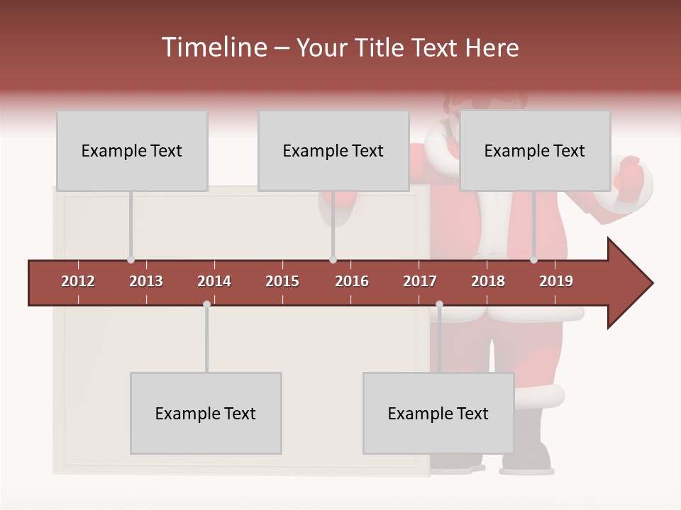 Abstract Cute Holiday PowerPoint Template
