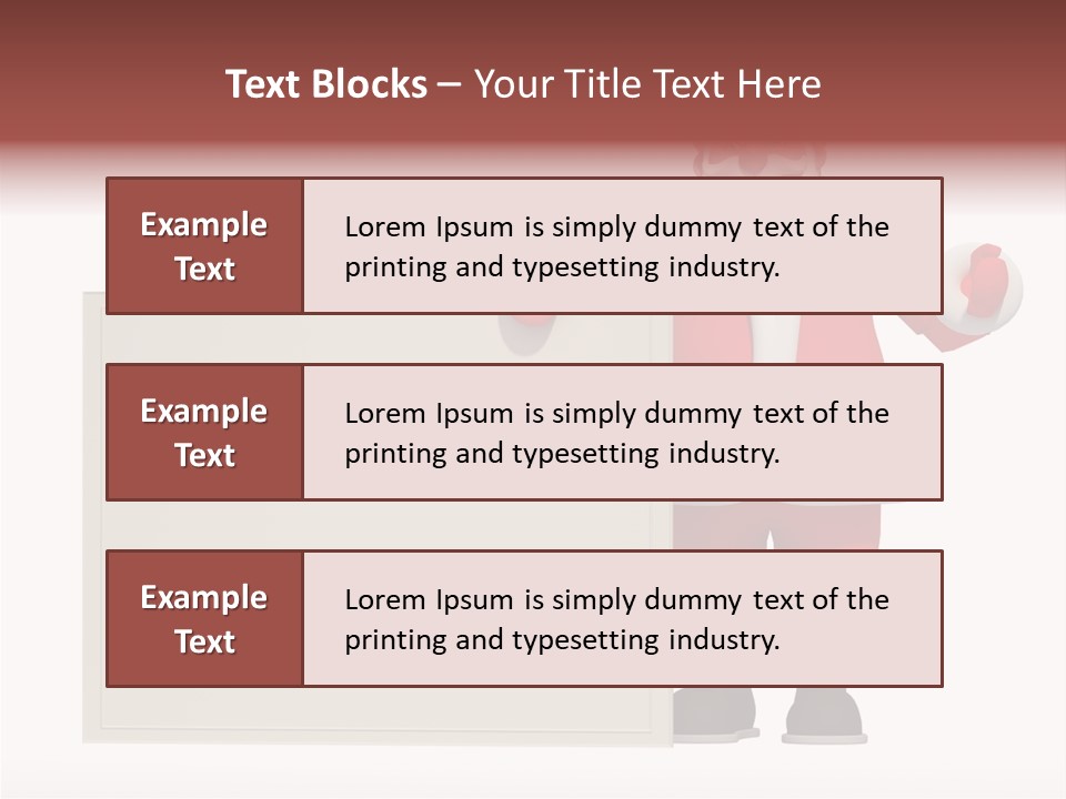 Abstract Cute Holiday PowerPoint Template