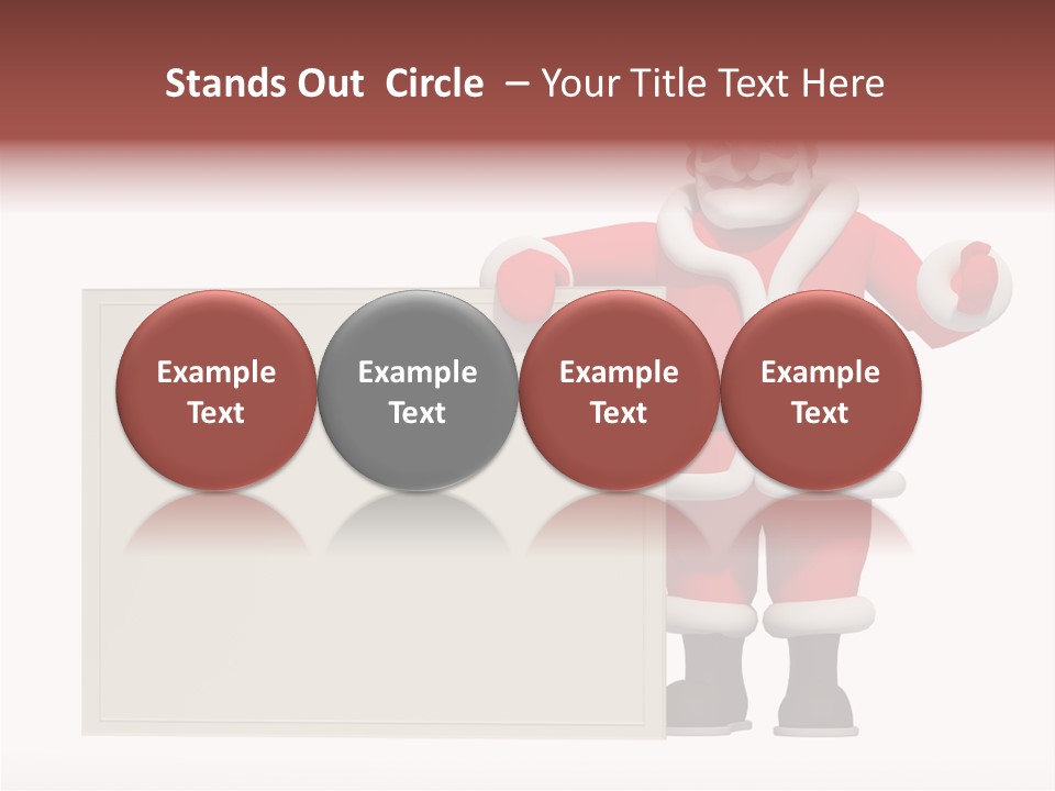 Abstract Cute Holiday PowerPoint Template