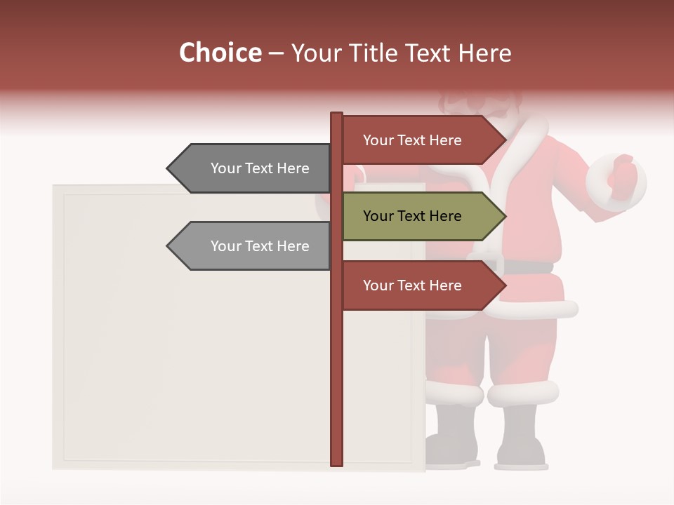 Abstract Cute Holiday PowerPoint Template