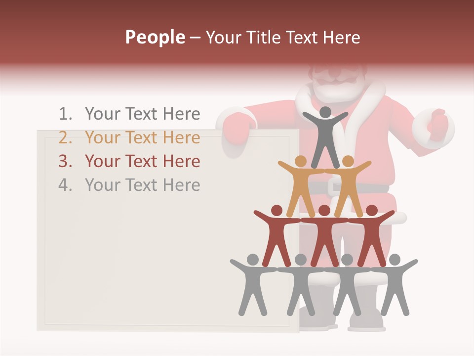 Abstract Cute Holiday PowerPoint Template