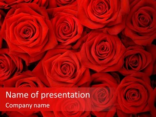 Festive Garden Odor PowerPoint Template