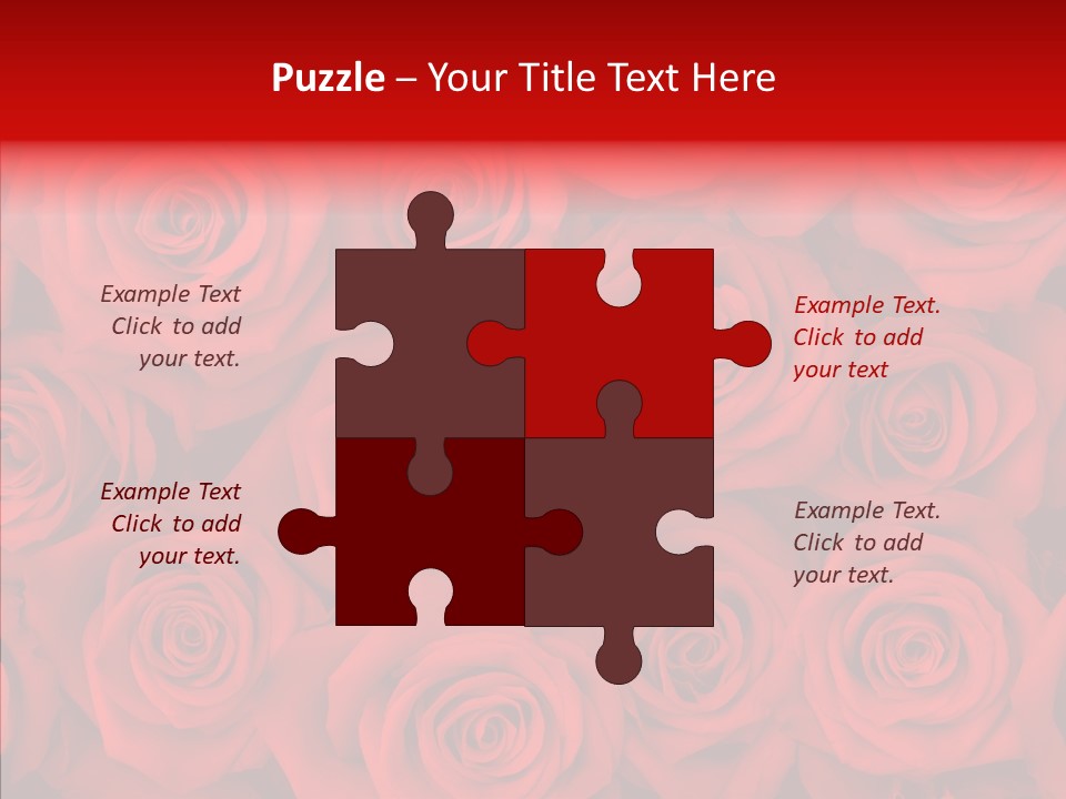 Festive Garden Odor PowerPoint Template