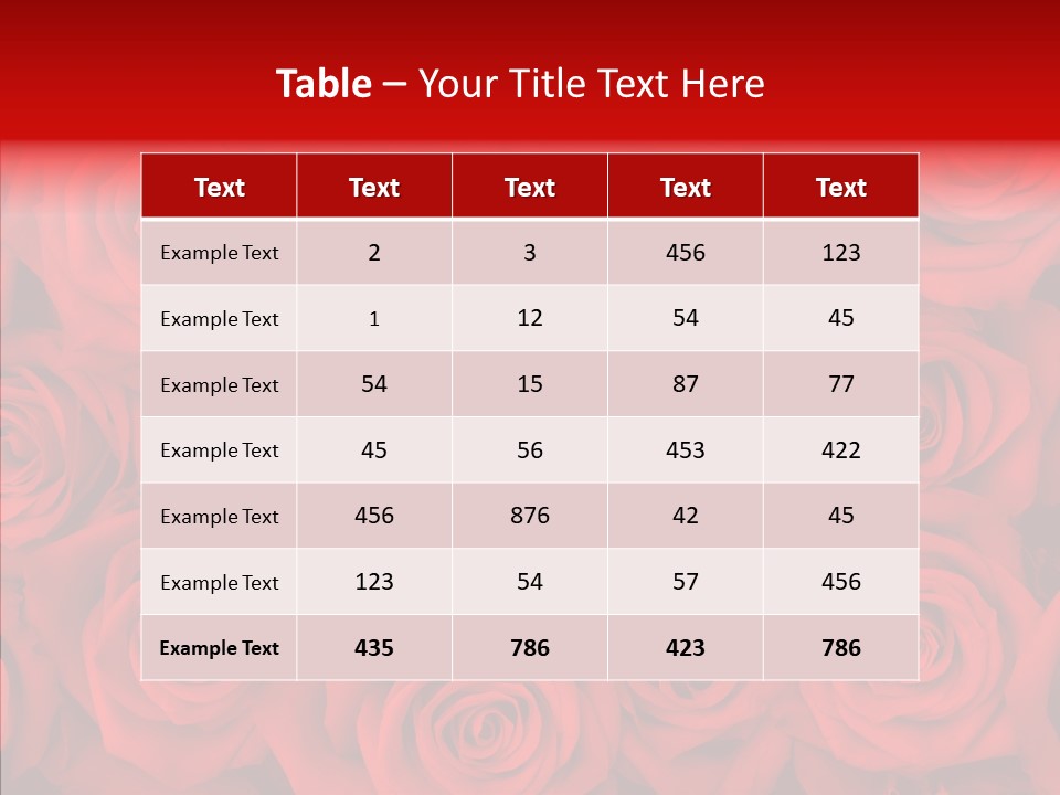 Festive Garden Odor PowerPoint Template