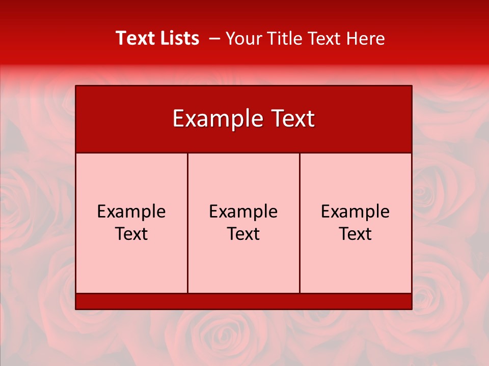 Festive Garden Odor PowerPoint Template