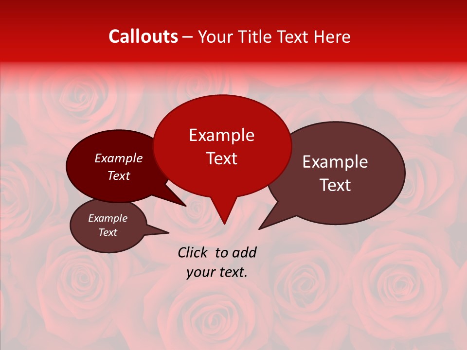 Festive Garden Odor PowerPoint Template