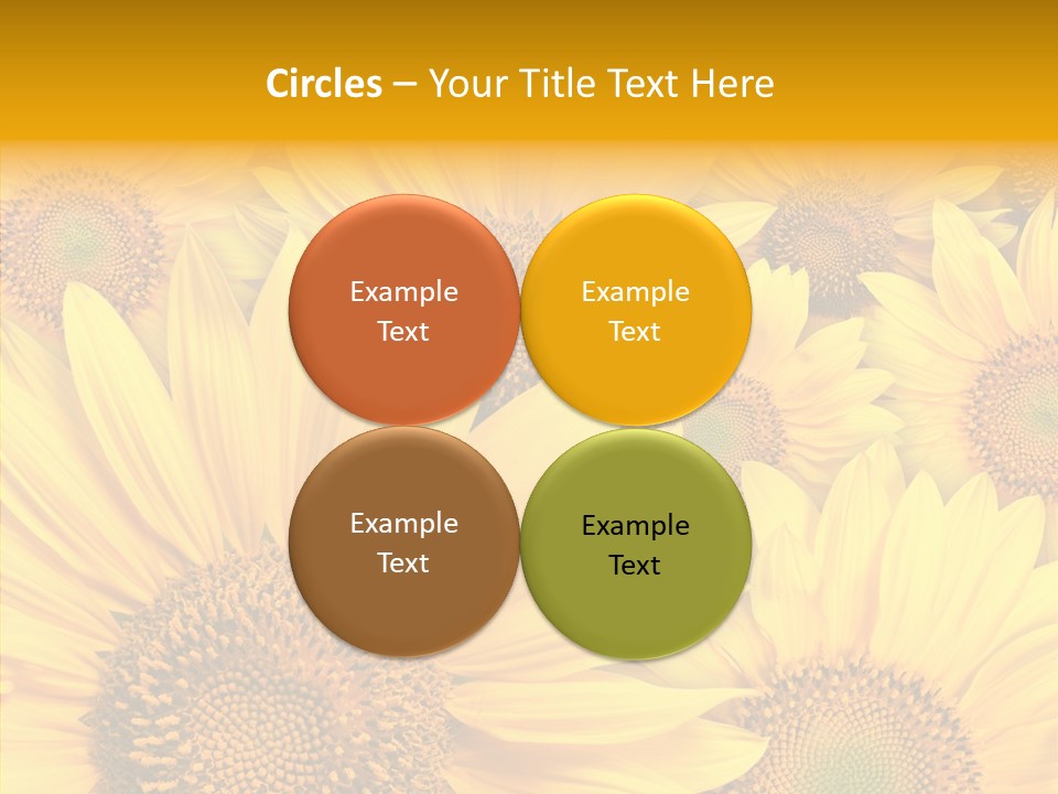 Details Colors Gardening PowerPoint Template