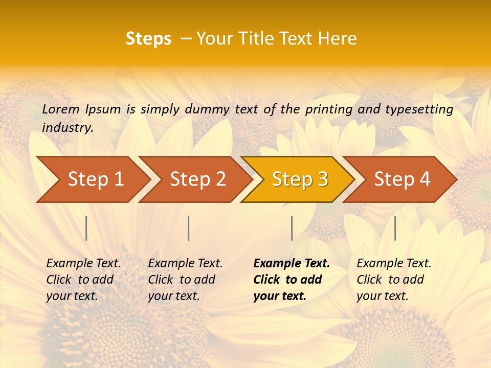 Details Colors Gardening PowerPoint Template