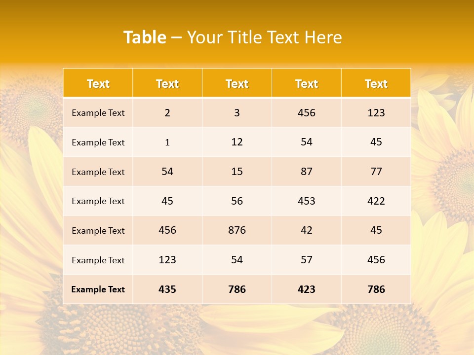 Details Colors Gardening PowerPoint Template