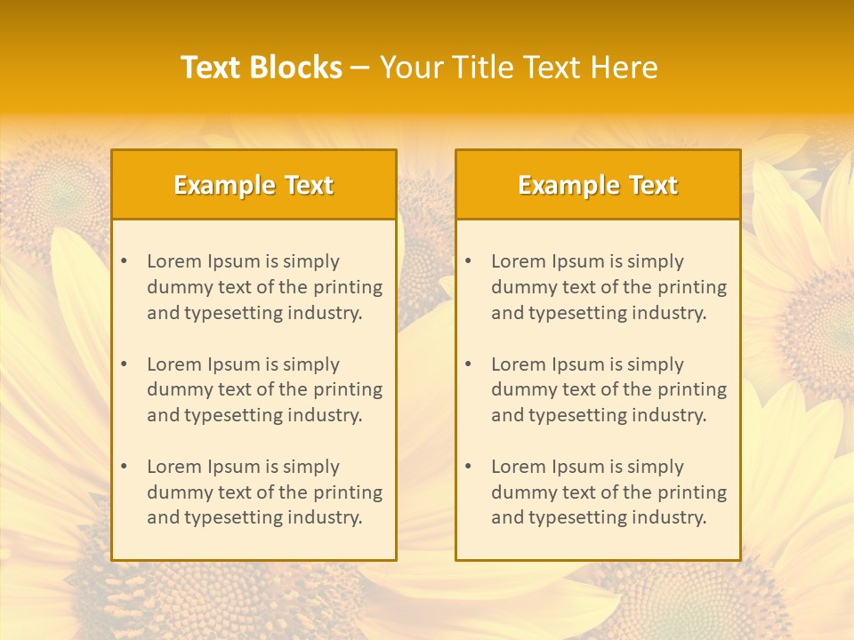 Details Colors Gardening PowerPoint Template