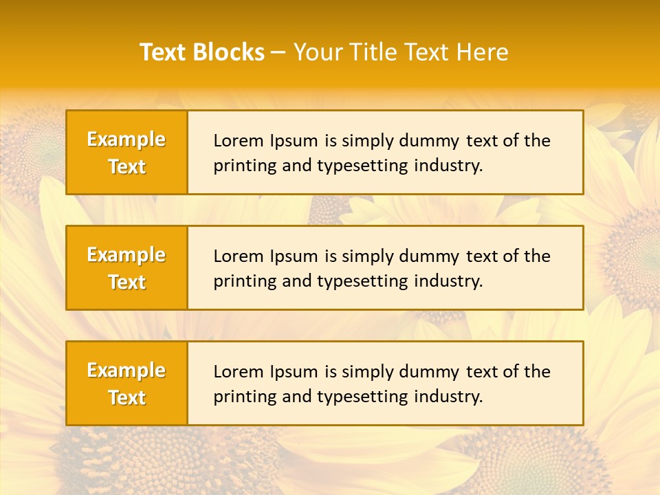 Details Colors Gardening PowerPoint Template