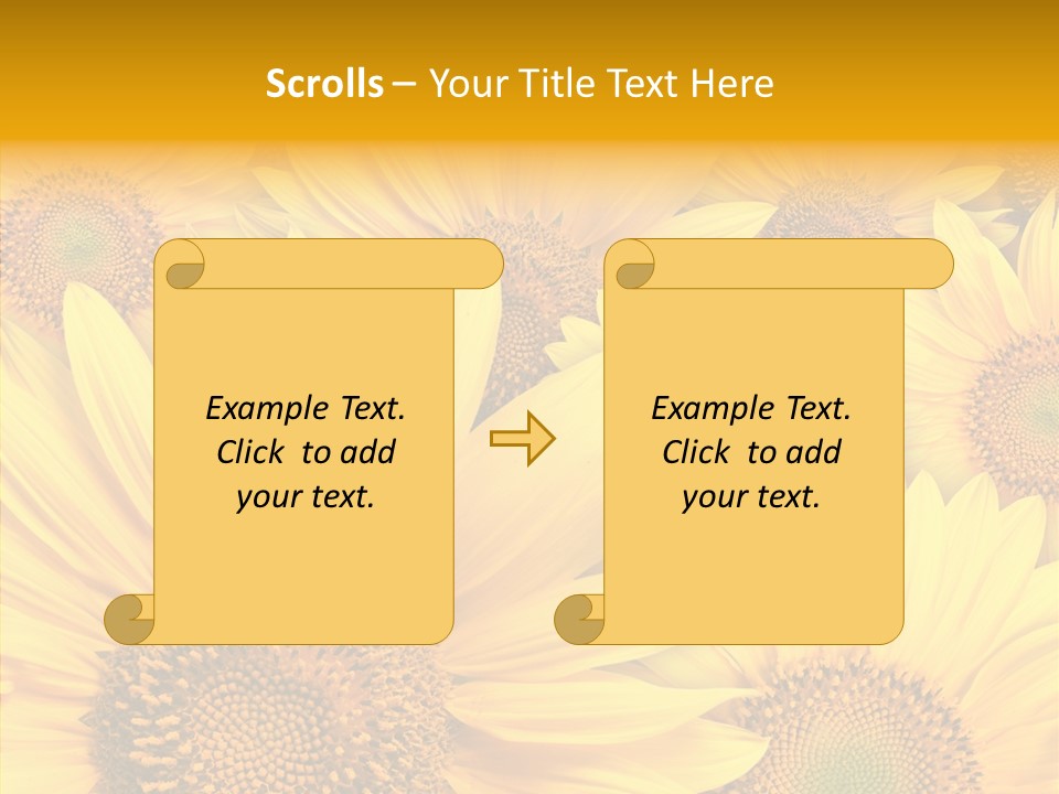 Details Colors Gardening PowerPoint Template