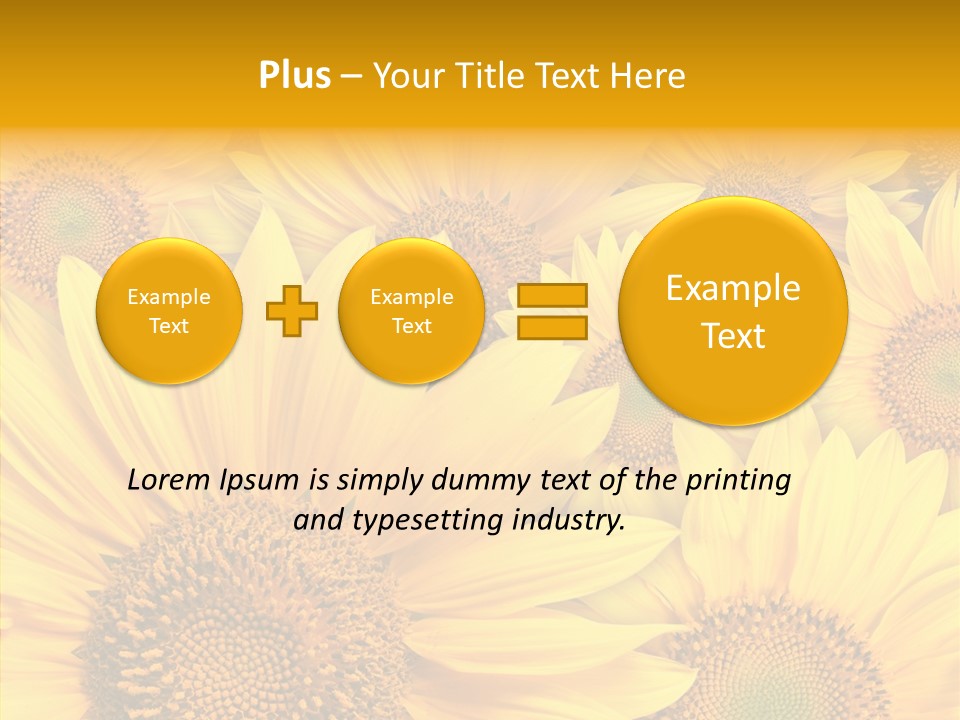 Details Colors Gardening PowerPoint Template