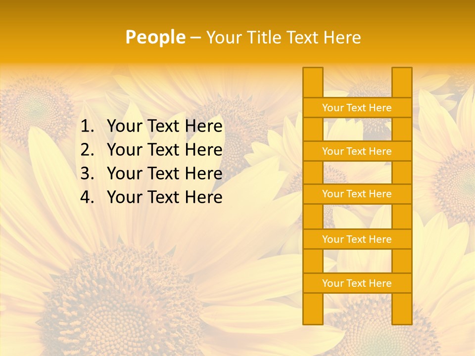 Details Colors Gardening PowerPoint Template
