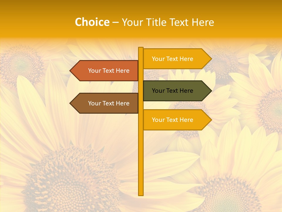 Details Colors Gardening PowerPoint Template