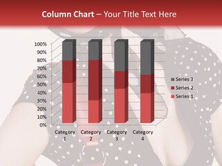 Stylish Polkadots Close PowerPoint Template