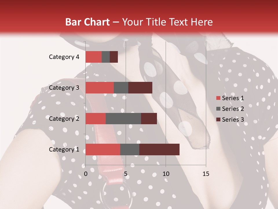 Stylish Polkadots Close PowerPoint Template