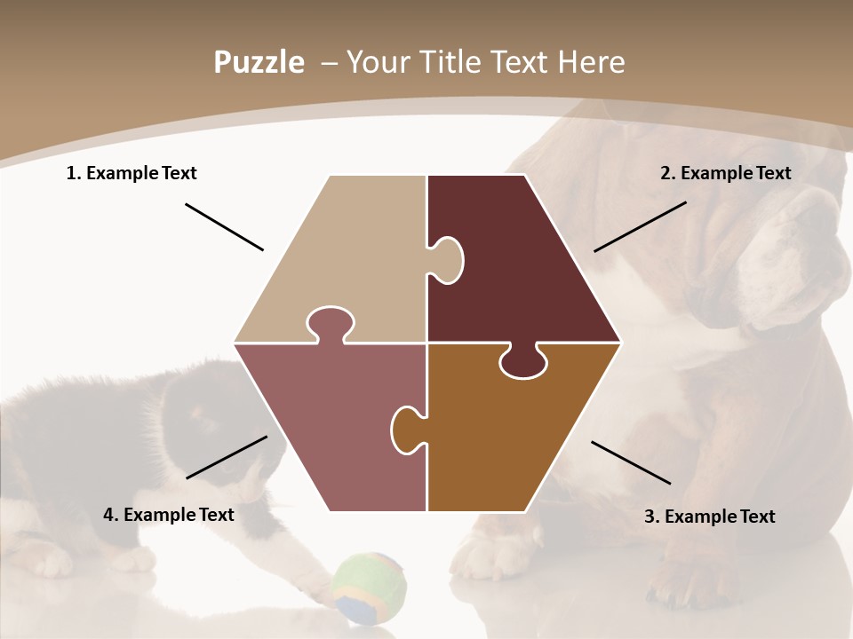 Animal Concept Puppy PowerPoint Template