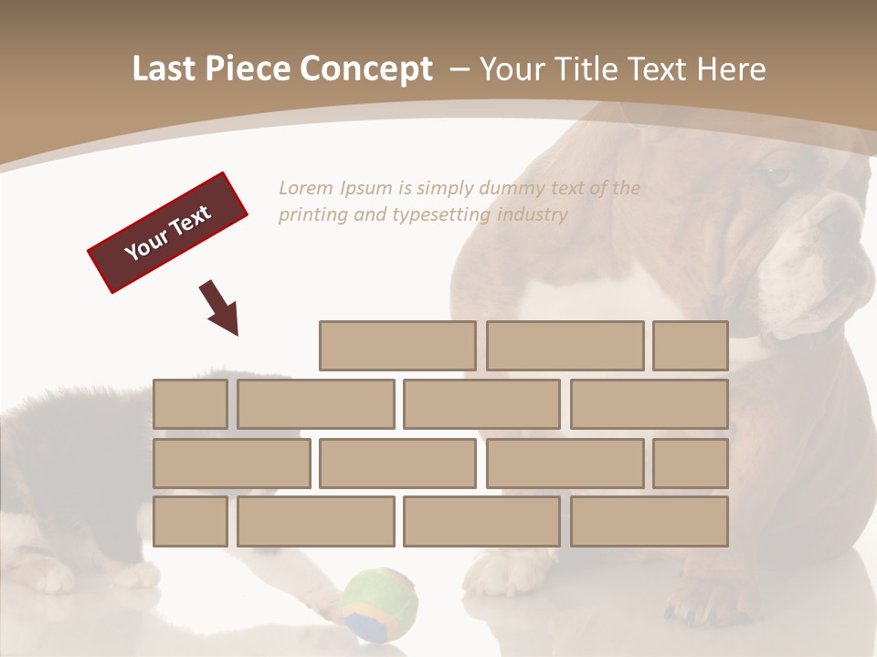 Animal Concept Puppy PowerPoint Template