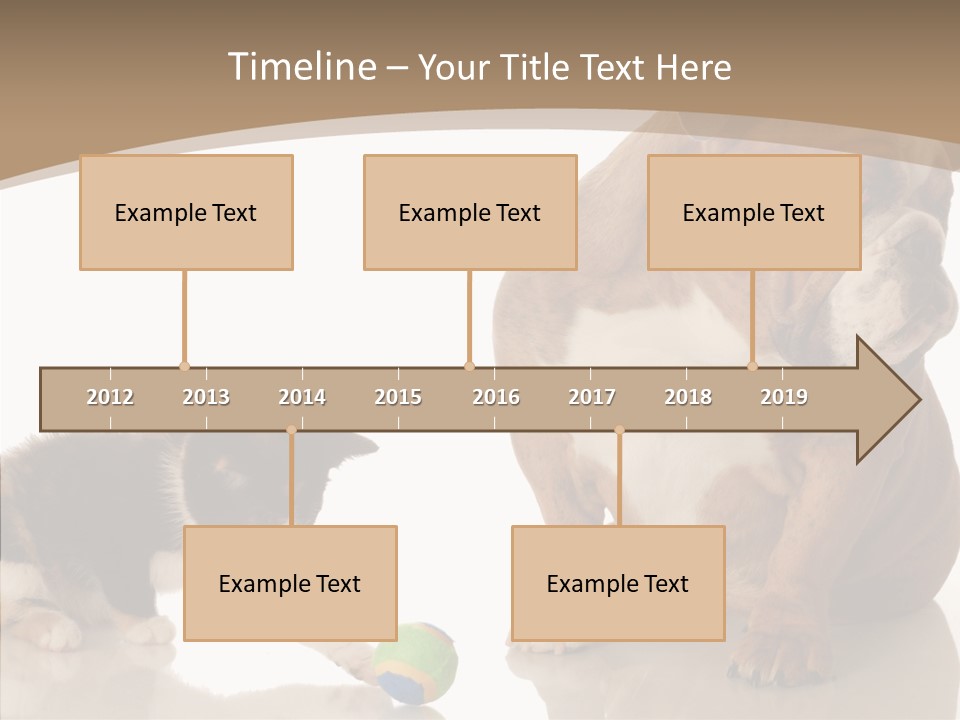 Animal Concept Puppy PowerPoint Template