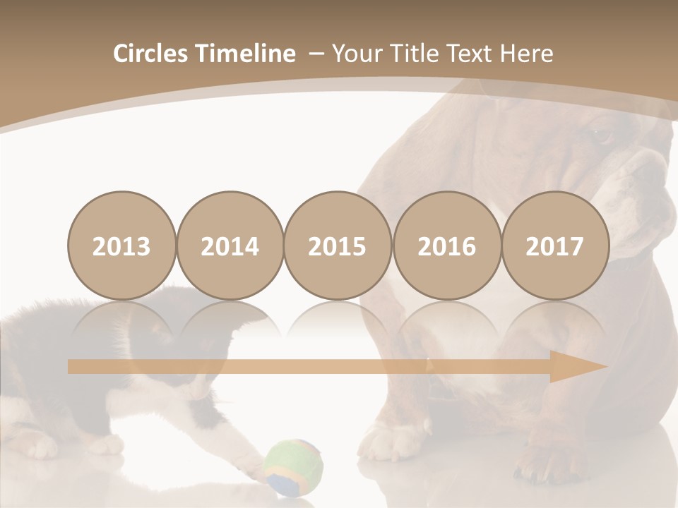 Animal Concept Puppy PowerPoint Template