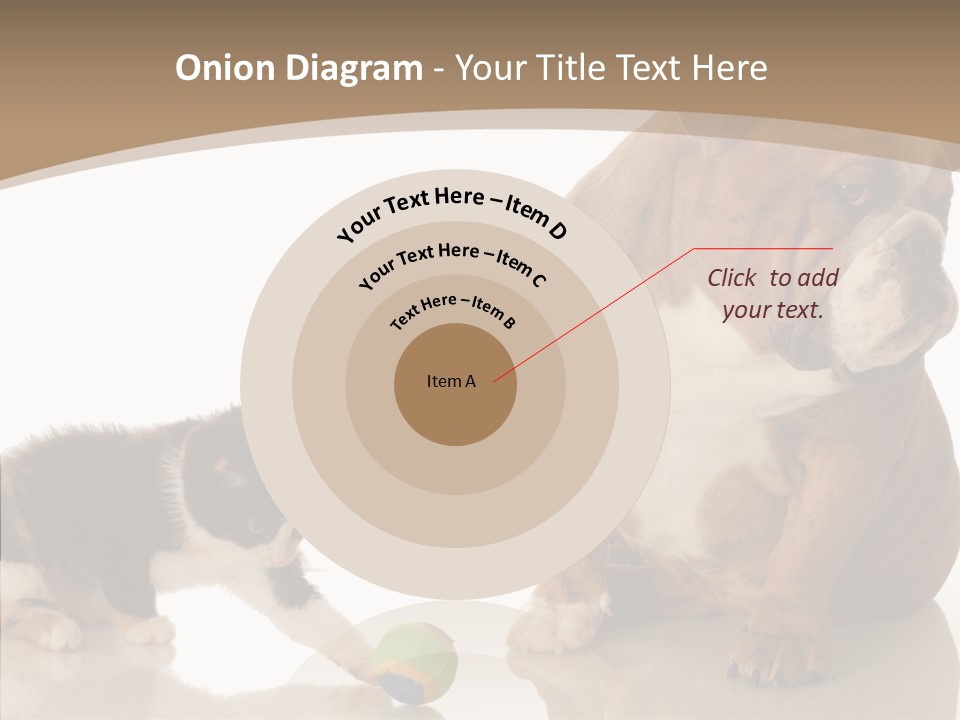 Animal Concept Puppy PowerPoint Template