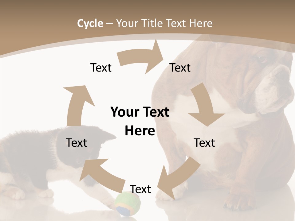 Animal Concept Puppy PowerPoint Template