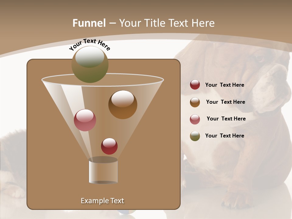 Animal Concept Puppy PowerPoint Template