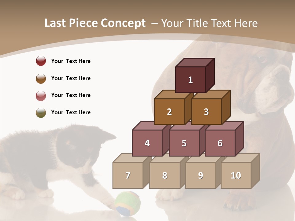 Animal Concept Puppy PowerPoint Template