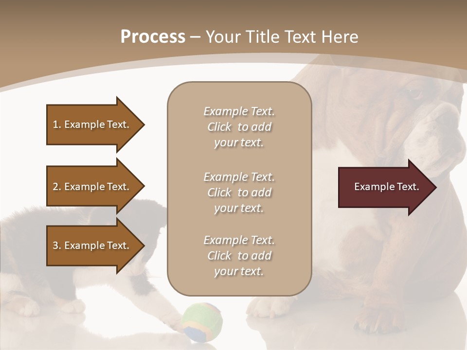 Animal Concept Puppy PowerPoint Template