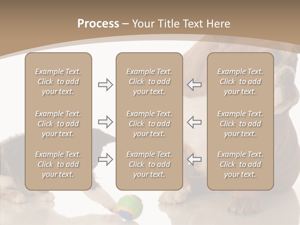 Animal Concept Puppy PowerPoint Template