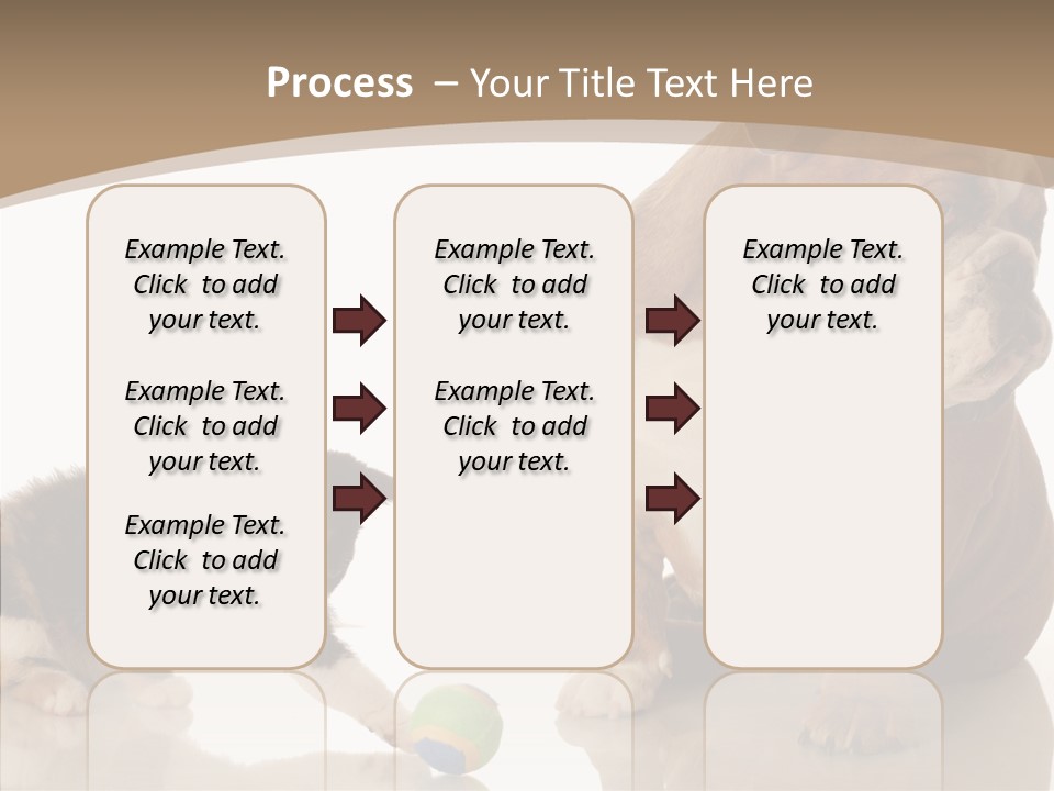 Animal Concept Puppy PowerPoint Template