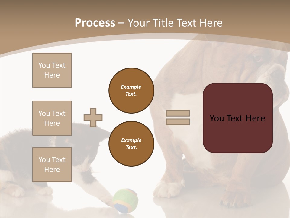 Animal Concept Puppy PowerPoint Template
