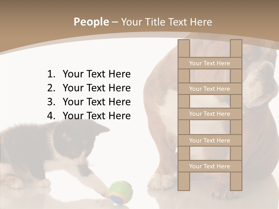 Animal Concept Puppy PowerPoint Template