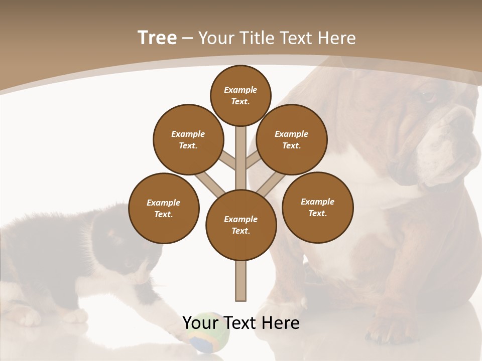 Animal Concept Puppy PowerPoint Template