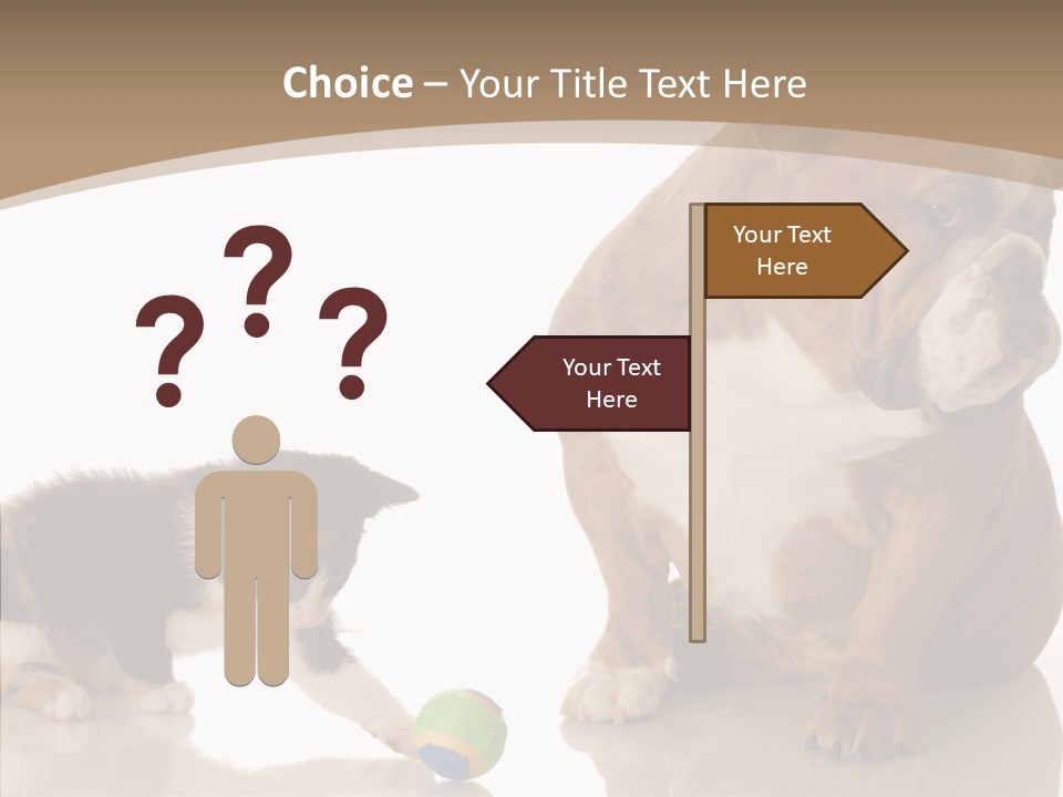 Animal Concept Puppy PowerPoint Template