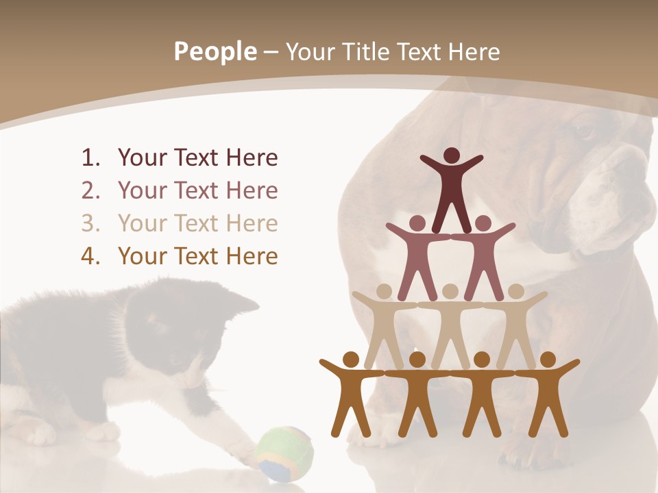 Animal Concept Puppy PowerPoint Template