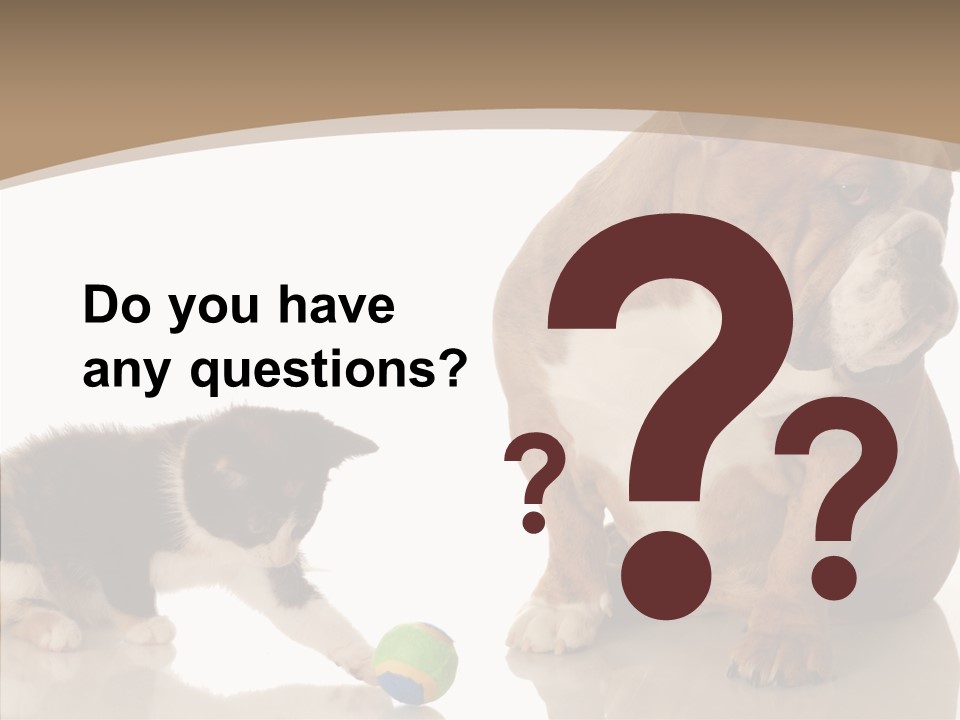 Animal Concept Puppy PowerPoint Template