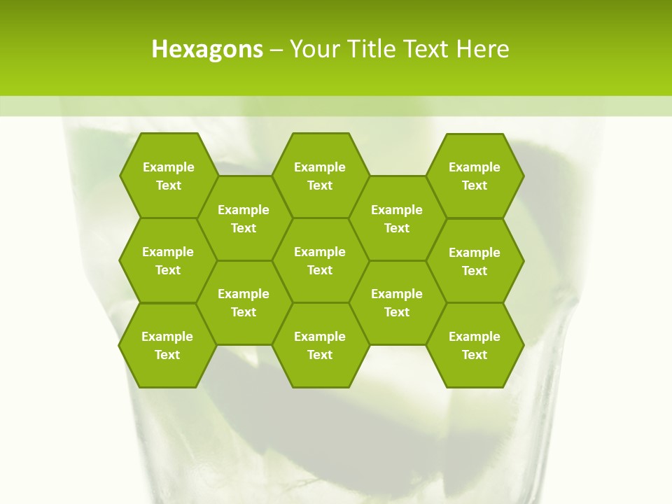 Mint National Poured PowerPoint Template