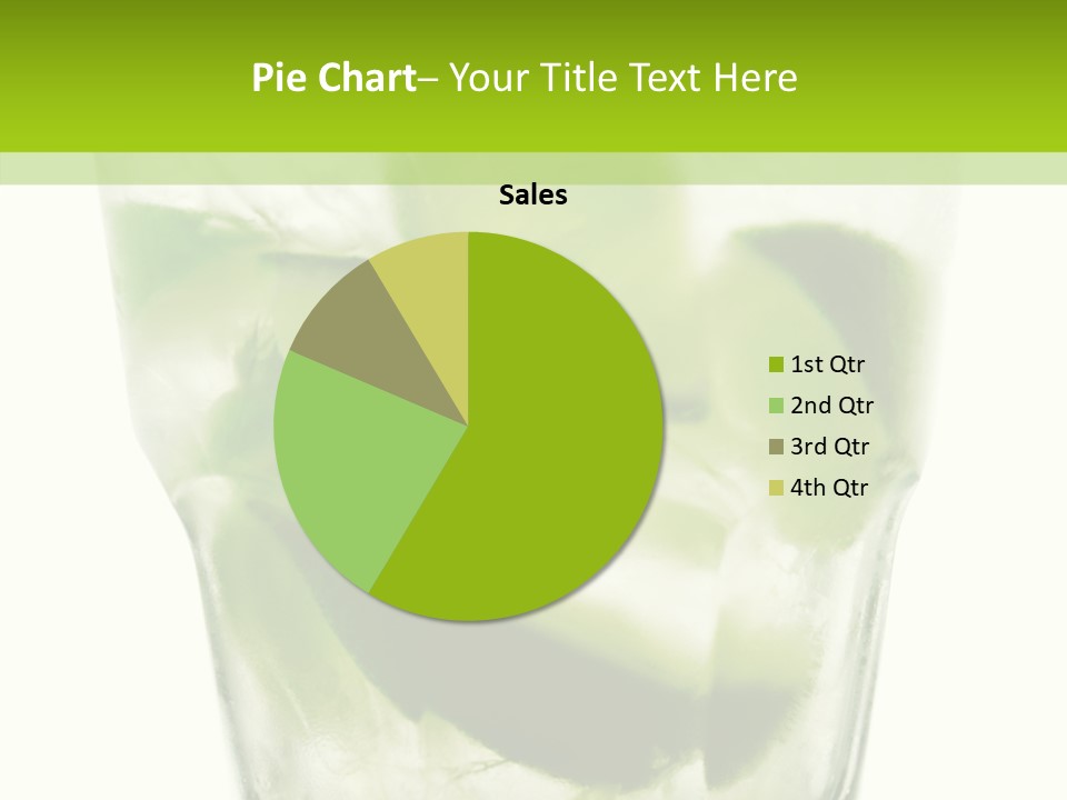 Mint National Poured PowerPoint Template