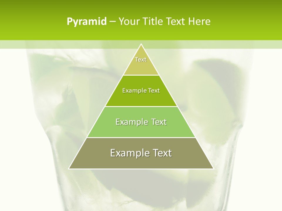 Mint National Poured PowerPoint Template